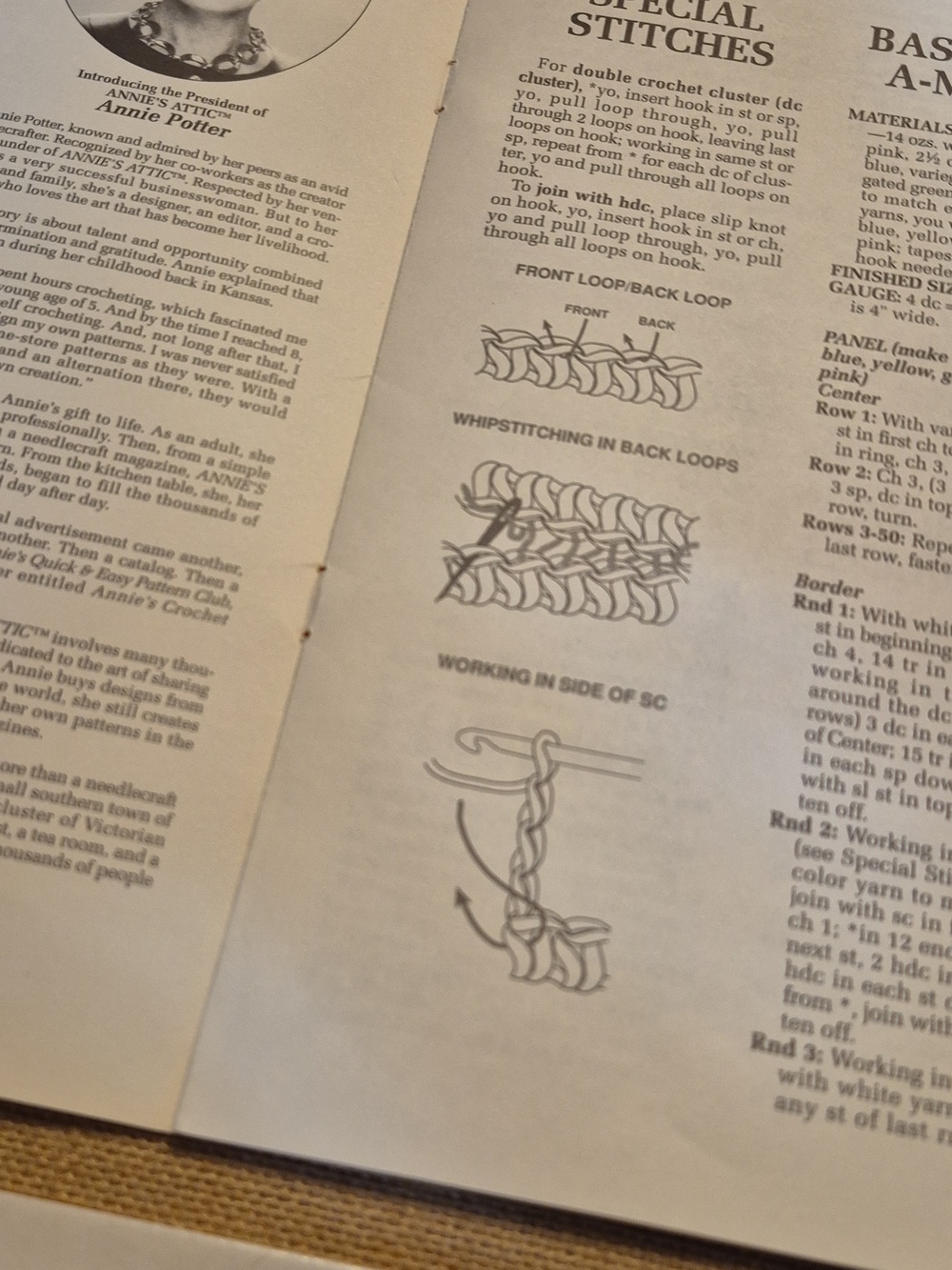 Vintage 1990's/2002 Lot Of 4 Mile-A-Minute Crochet Pattern Books - Picture 13 of 14